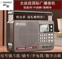 在飛比找Yahoo!奇摩拍賣優惠-熱銷 Sansui/山水 E35山水收音機老人新款便攜式小型