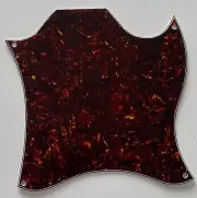For Fit Gibson SG Standard Blank Full Face Style Guitar Pickguard Brown Tortoise