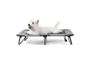 Charlie's Adventure Foldable Travel Trampoline Dog Bed 107x61x20cm Large Grey