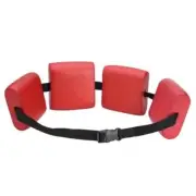 Fabrication Enterprises 20-4003R Cando Swim Belt Four Oval Floats Red