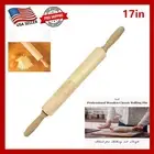 17'' Classic Rolling Pin for Baking, Pastry, Pizza, Long Beech Wood Dough Roller