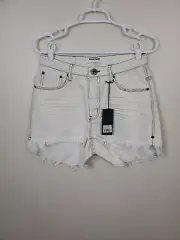 One TeaspoonOne Teaspoon Bonita High Waist Denim Short Coconut