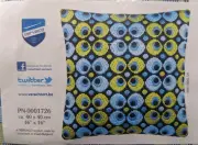 Vervaco Verachtert Cross Stitch Needlepoint Pillow Kit Googly Eyes Circles New