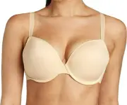 Panache Womens Bra Size 38DD Porcelain Plunge 3371 Beige Nude Underwire Superbra
