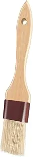 Pastry Brush for Baking Basting Brush with Boar Bristles and Beech Hardwood Handles Culinary Oil Brush for Barbecue Butter Grill BBQ Sauce Baster Marinade Kitchen Food Cooking Brushes