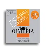 Olympia HQ Series Phosphor Bronze Light Guitar String Set (12-53)