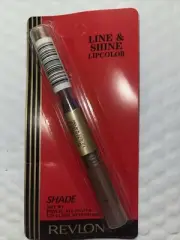 Revlon Line & Matte Lip Pencil and Lip Gloss (Burgendy/Matte) Full-Size NEW