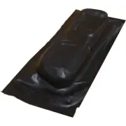 Club Car DS Golf Cart Front Seat Cover - Black Seat Backrest - 2000.5 - Up