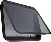 YDuupxe RV Exit Window RV Emergency Exit Window with Net Screen and Trim Ring for 1.6 to 2 Inch Thickness Wall