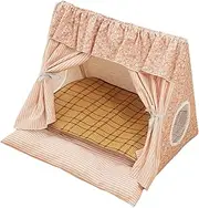 Cat Tent,Cat Cave Bed | Removable Cooler Mat, Comfortable House for Puppies Kittens, Pet Supplies for Apartment