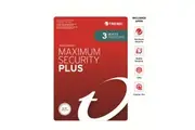 Trend Micro Maximum Security Plus (3 Devices) 1 Year Retail Mini Box Auto Renew (Plus = Secure VPN / Cleaner Pro)