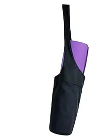 Yoga Tote Bag for Women - Long Shoulder Carrying Holder with Pockets,Yoga Supplies, Pilates Gym Bag, Fashionable Container for Most Sizes of Mats