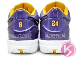 [30cm] 2019 經典籃球鞋款 鞋舖重磅聯名 UNDEFEATED x NIKE KOBE IV 4 PROTRO UNDFTD PE LAKERS 紫黃 湖人隊 Kobe Bryant 曼巴 後 ZOOM AIR 氣墊 籃球鞋 8 24 (CQ3869-500) !