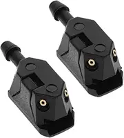 PAMINGONO Replacement Windshield Wiper Nozzles Fit Car Front Window Washer Universal Nozzles for Automotive Parts