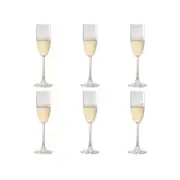 Cellar Tonic 6 Piece Flute Wine Glass Set 240ml