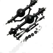Metal Front Rear Axle Set for 1/10 D90 D110 TF1/2 RC 4WD Crawler Car Part