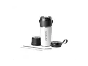 NutriBullet NBPB50350AW Matte White 20 ounces Jar Size Flip Insulated Portable B