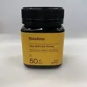 Manukora MGO 50+ Multifloral Raw Manuka Honey New Zealand 8.82 Oz