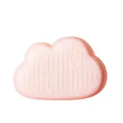 Nordic Macaroni Color Tableware Creative Fruit Snack Tray Cute Plastic Cartoon Frosted Strawberry Cloud Nuts Plate Bowl