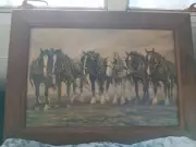 Orignal Painting On Canvas Signed