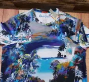 Robert Graham SCENIC ESCAPE Tropical T Shirt Tee 1XLT NWT