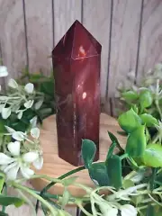 Beautiful Mookaite Jasper Crystal Point Tower 9cm 108g Obelisk Generator Reiki