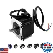 RICHCNC Nema 23 CNC Stepper Motor 101oz.in/0.7Nm Bipolar 2.4A CNC Mill Lathe