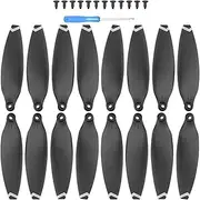 2/4Pair Replacement Low Noise PropellerParts Light Weight Prop Folding Blade Wing, for FIMI X8 Mini Drone Prop Blades(4Pair White Edge)