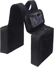 [Generic] versal FuelTank dlebags Bike Left Right Side dle Swingarm Tool Bags Cycle dle Bag dlebag for ATV Side Bag Cycle Accessories with Mobile Phone Bag Black One Size