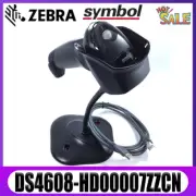 Zebra Symbol DS4608-HD00007ZZCN 2D Imager Barcode Scanner W/ USB Cable and Stand