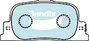 Bendix Rear Brake Pads for Toyota Camry SXV20R 2.2L 5S-FE Petrol 1997-2002 (for: Toyota)