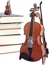 Tiny Violin | Fun Gag Gift for Sarcastic Reactions and Conversation Starter | Mini Violin | Smallest Violin Musical Ornament Toy | Ideal for Office, Home, Friends, Or Exchange