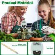 Digital Soil Tester 4 in 1 Soil pH Tester Sensitive 90 Degree Rotation legkA