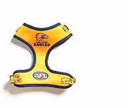West Coast Eagles AFL Pet Harness, Official Supporter Gear for Dogs, Medium