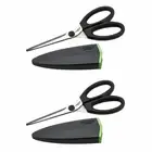 Wiltshire Staysharp Kitchen Scissors Cuts Hard & Soft foods - Set of 2