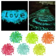 Garden Decoration Pebble Stone Non Radioactive Resin Material Luminescent Fish