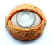 Halloween Prop Realistic Life Size Eye DOT third eye, masks, BLIND EYE