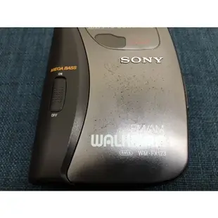 全新收藏品新力SONY WM-FX123卡帶隨身聽