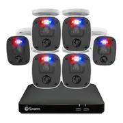 Home 6 Camera 8 Channel 2K DVR 256GB SD Card Security System with Mic | SWDVK-8468562KMQB