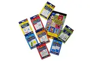 School Zone Bilingual Spanish/English Flash Cards 8-Pack. Plus Free Bonus 1 Reward Sticker Book.