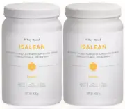 2 x Isagenix IsaLean Shake Nutritional Meal Replacement Banana flavour