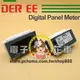 ☆電子花車☆DER EE LED DE-3672E-DV41 DC200V 電壓錶頭