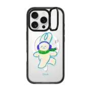 iPhone 16 Pro Impact Ring Stand Case MagSafe Compatible Shuku : Small Steps Everyday by Albee Yau