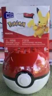 Mega Construx Pikachu Pokémon Building Toy 16 Piece Set NEW