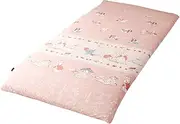 Merry Night Peter Rabbit (TM) Futon Cover Little Book Coral Pink Approx. 41.3 x 84.6 inches (105 x 215 cm), Single Long, Easy to Put in and Take Out, Zipper On One Side 82.7 inches (210 cm), for