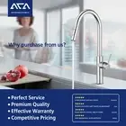 ACA Kitchen Mixer Tap Brass Swivel Pull Out Spout Laundry Sink Faucet Chrome