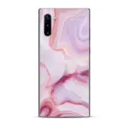 Skins Decal Wrap for Samsung Galaxy Note 10 Pink Stone Marble Geode