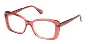 Max & Co. MO5132 066 Women’s Glasses Red Size 51 - Private Health Rebate - Blue Light Block Available