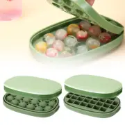 16/28Grids Ice Cube Tray with Lid Ice Ball Ice Maker Mould Ice Storage Box Party