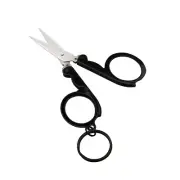 Munkees Mini Folding Scissors Keychain - Stainless Steel Portable & Foldable ...